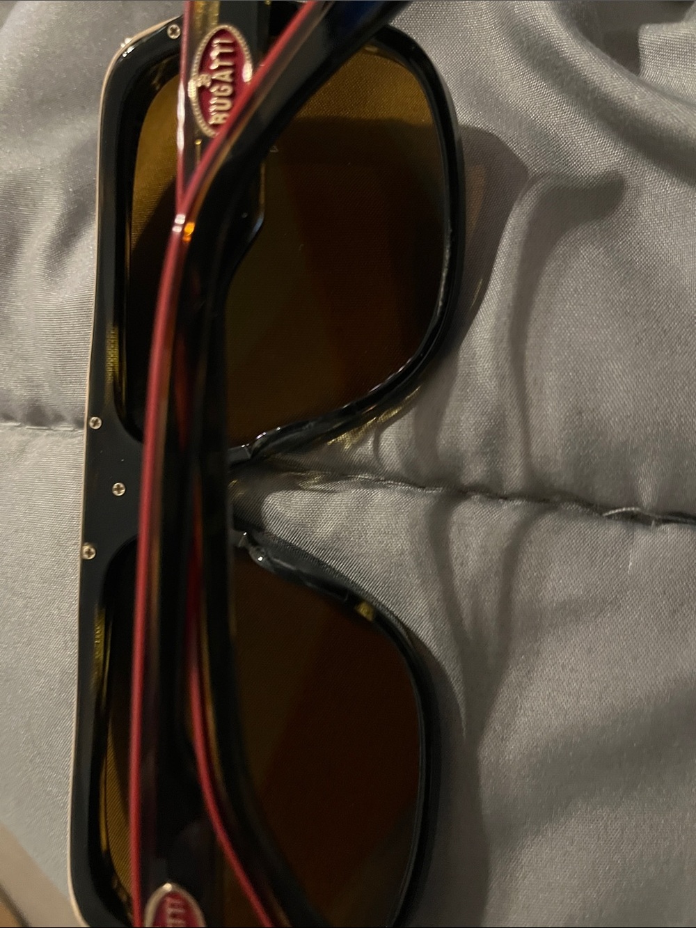 Bugatti Sunglasses Black & Red